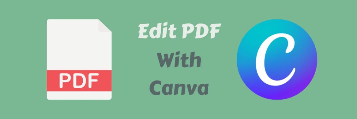 Edit PDF With Canva